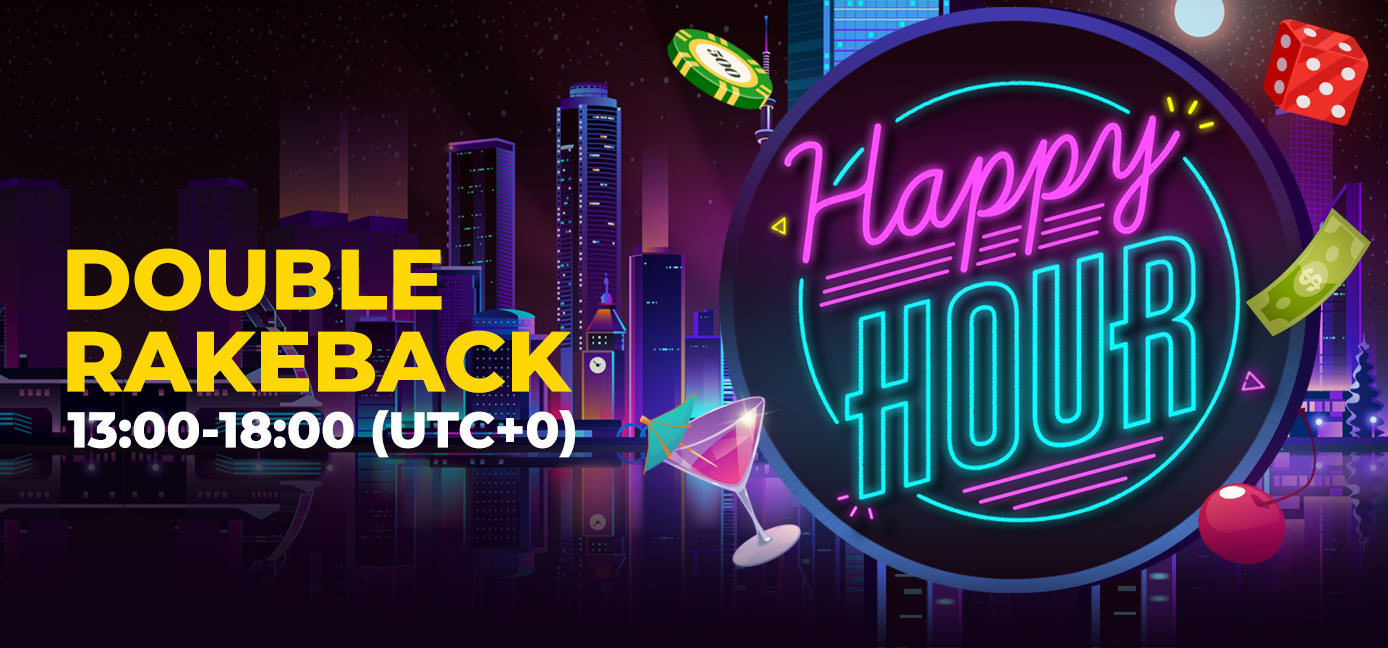 K8 Happy Hour – Limited Time 2X Rakeback