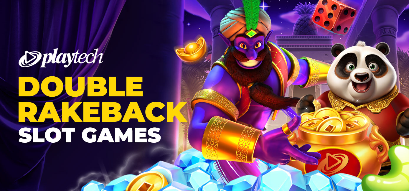 Double Rakeback on PlayTech Slot Games